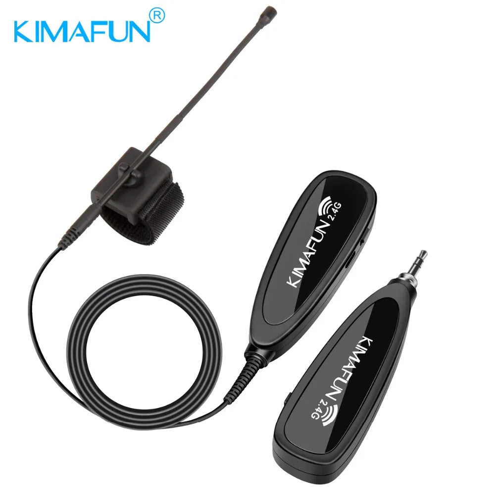 2.4 GHz ไวร์เลสสำหรับขลุ่ย Kimafun KM-G150-4