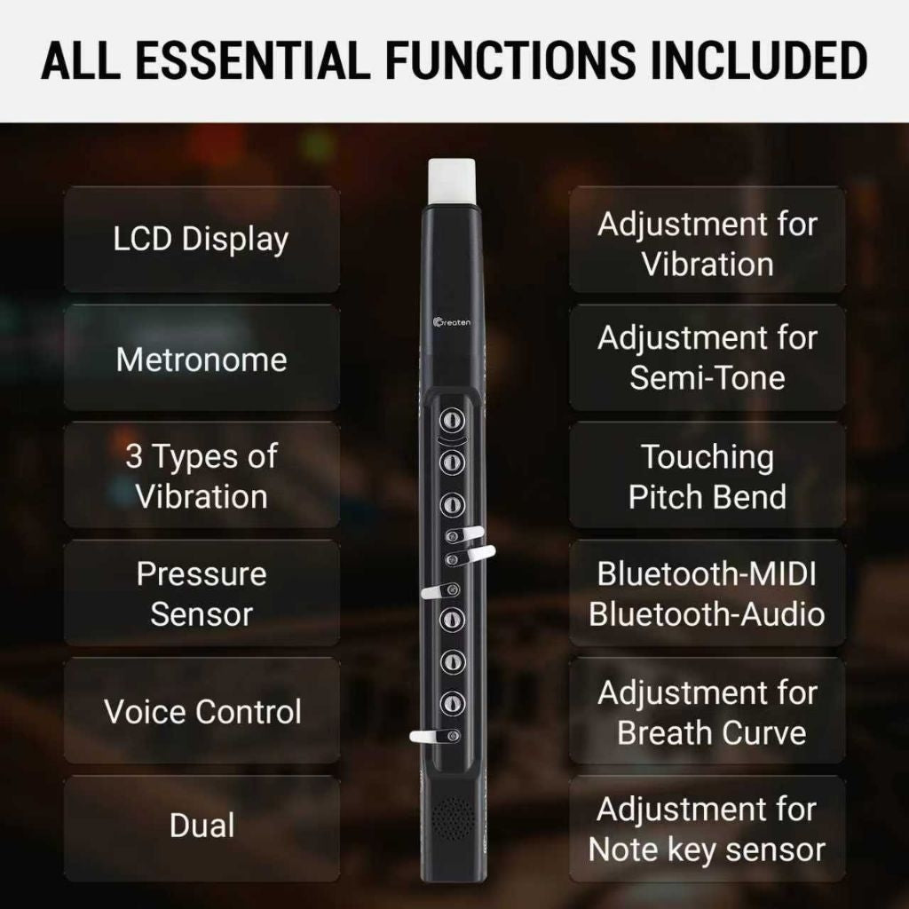 Greaten AP-500 Mini Digital Wind Instrument แซกไฟฟ้า รับประกัน 1 ปี ผ่อนได้ ส่งฟรี